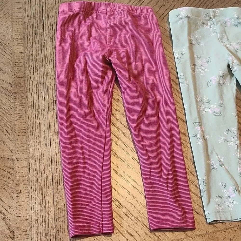 3T girls leggings Children's Place Carter's